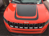 Stripe Hood Decal Cover for 2017-2021 Jeep Compass