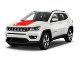 Stripe Hood Decal Cover for 2017-2021 Jeep Compass