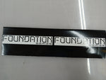 "Foundation Series" Side Decals For The 2023-2024 Tesla Cybertruck (x2)