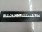 "Foundation Series" Side Decals For The 2023-2024 Tesla Cybertruck (x2)