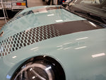 Faded Hood Stripe Decals for 2025 Mini Cooper Sport