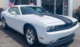 Hood And Bumper Stripe Decals for 2008-2014 Dodge Challenger