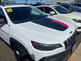 Two Tone Hood Decal for 2014-2023 Jeep Cherokee