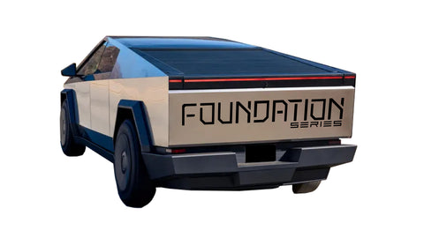 "Foundation Series" Tailgate Decals For The 2023-2024 Tesla Cybertruck