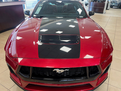 Hood Decal Cover for the 2024 Ford Mustang GT