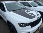 Military Star Hood Decal for 2011-2022 Jeep Grand Cherokee