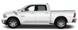 "HEMI" Fender Slash Decals for 2009-2018 Dodge Ram 1500 (x2)