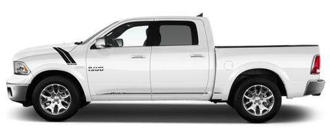 "RAM" Fender Slash Decals for 2009-2018 Dodge Ram 1500 (x2)