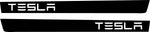 "Tesla" Rocker Stripe Decals For The 2023-2024 Tesla Cybertruck (x2)