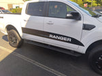 Side Rocker Decals for 2019-2023 Ford Ranger (x2)