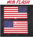 5" American Flag 3M REFLECTIVE Decal set