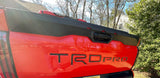 Tailgate Lettering Insert "TRD PRO" Decal for 2022-2023 Toyota Tundra