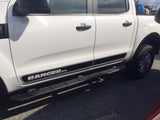 Side Rocker "STX" Decals for 2019-2023 Ford Ranger (x2)