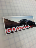 Godzilla GTR: 8" JDM Slap Sticker Decal