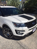 FORD EXPLORER 2016 - 2017: All Models Wrap HOOD Decal Cover GRAPHIC