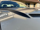 Hood Spear Decals for 2015-2024 Dodge Challenger