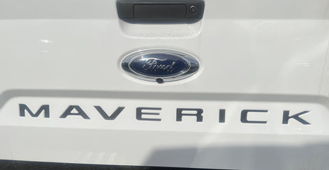 Tailgate "Maverick" Decal Inserts for 2022-2024 Ford Maverick