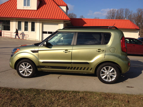 KIA Soul Rocker Stripe Slash Kit